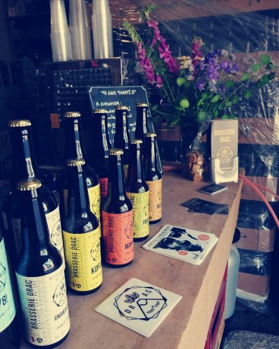 Taproom de la Brasserie DRAC