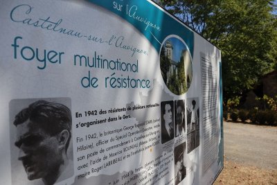 Chemin de Mémoire et de la Résistance de Castelnau-sur-l'Auvignon