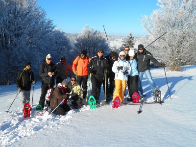 Randonnée en raquettes au Grand Ballon