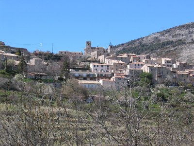 Village de Bézaudun-les-Alpes