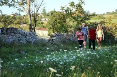 Randonnée à La Capelle-Balaguier : Les Mas du Causse
