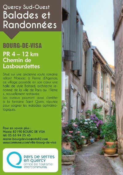 Balades et Randonnées : A la découverte du Bugat à Bourg de Visa