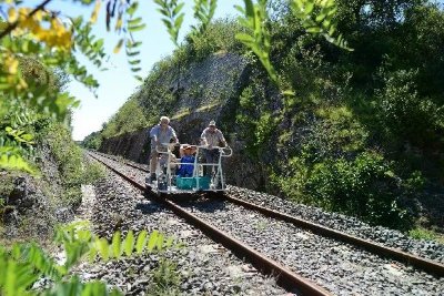 Vélorail et Train Touristique du Larzac