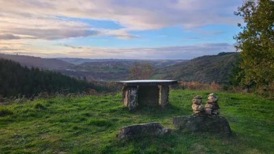 Site du calvaire : point de vue et table d'orientation