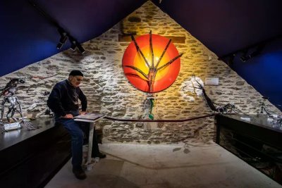 Claude Villefranque - Artiste Forgeron - Maison Créative du Vibal