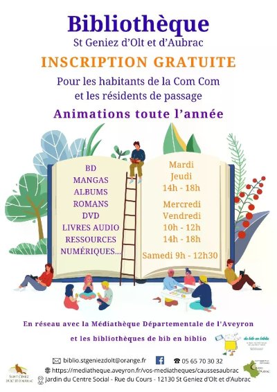 Bibliothèque de St Geniez d'Olt