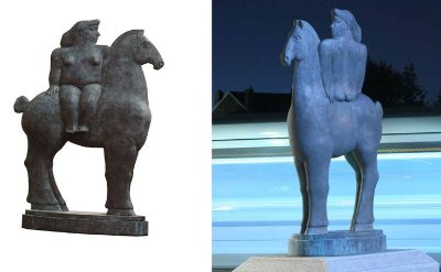 Sculpture Epona de Kobé