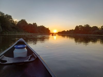 Canoë en Terre d'Allier