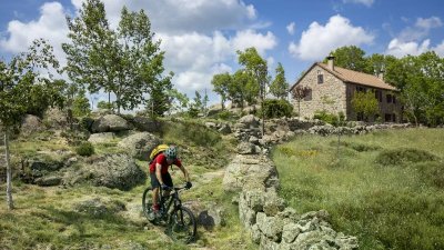 Sentier de randonnées VTT au Grand Domaine du Beaulieu