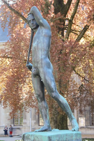 David tendant la fronde