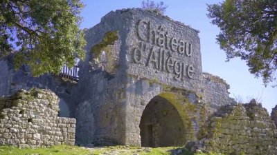Le castrum d'Allègre