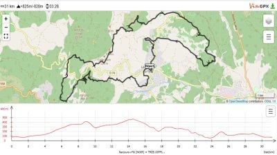 Randonnée VTT /VTTAE - Parcours Vtt 2 - Facile -Label FFC