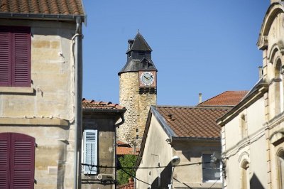 Point de vue sur la Ville-Haute depuis le banc de Guédonval