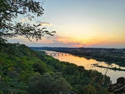 Panorama sur la Loire Le Champalud