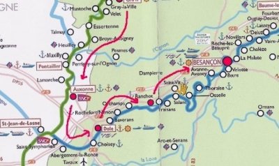 Véloroute du Canal du Rhône au Rhin (branche Sud)