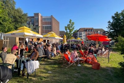 Les copains d'abord guinguette de La Madeleine
