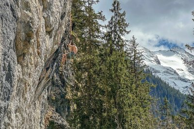 Falaise d'escalade de Bionnassay