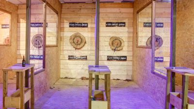 Les Frères Jacks - Lancer de haches