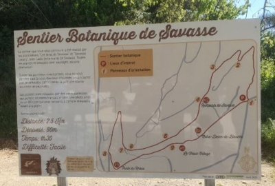 Sentier botanique de Savasse