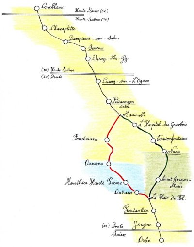 Le long de la Via Francigena
