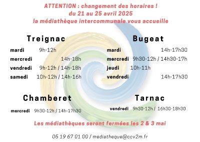 Médiathèque Intercommunale - Bugeat