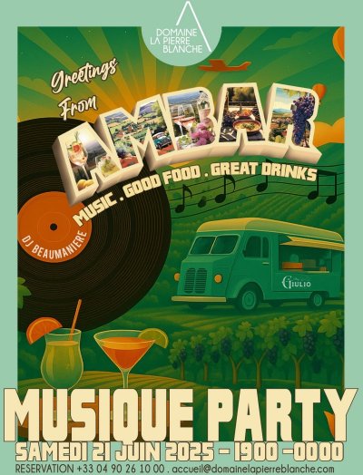 Domaine La Pierre Blanche - L'Ambar Sunset Lounge