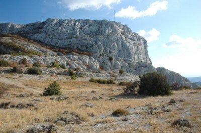 PLAN D'AUPS SAINTE-BAUME - Le col de Bertagne