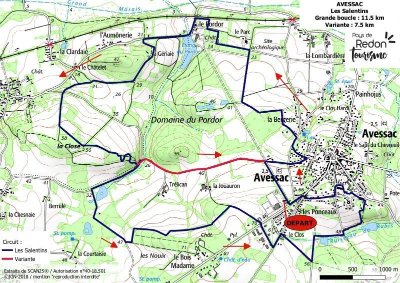 Boucle vélo d'Avessac-Massérac n°19