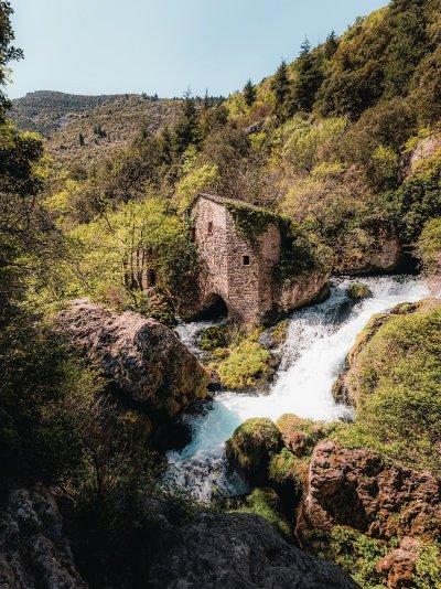 Les Moulins de la Foux et Résurgence de la Vis