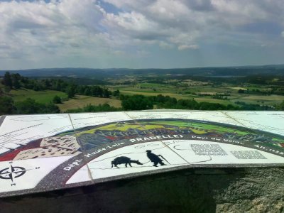 Table d'orientation - La Placette | Pradelles