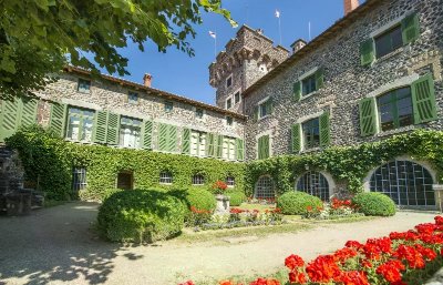 Jardin du Château de Chavaniac-Lafayette
