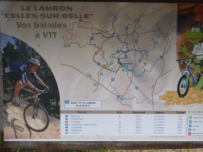 Base VTT du Lambon / Itinéraire vtt n°2 - La Bouctière