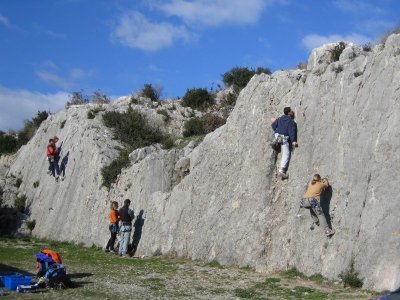 Site d'escalade du Collet à Sisteron