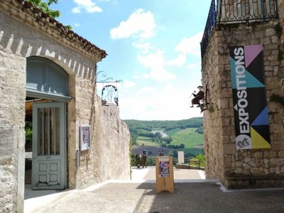 Le Jeu de l'Oie du Jardin du Pèlerin à Lauzerte