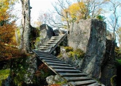 Randonnée - les roches du thin et Saint-Sabine