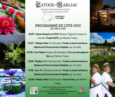 Le Jardin des Nénuphars & la pépinière historique Latour-Marliac