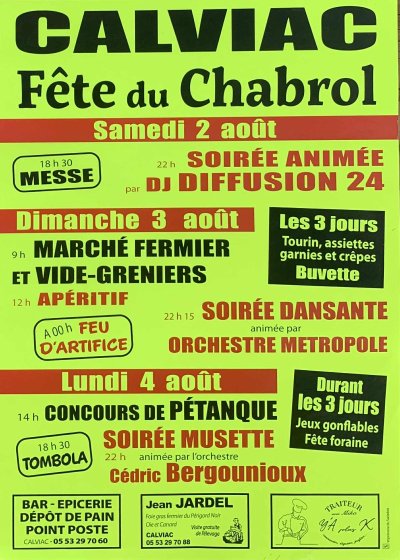 Boucle des Pechs Calviac en Périgord