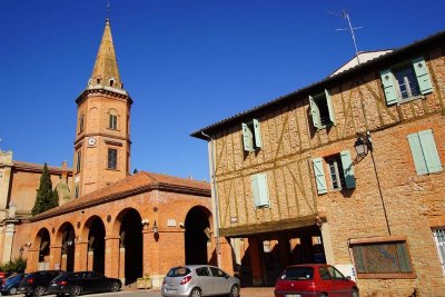 Bastide médiévale de Mazères