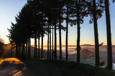 Panorama sur Estaing et les gorges du Lot depuis Las Combes