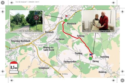 Itinéraire du Hérapel