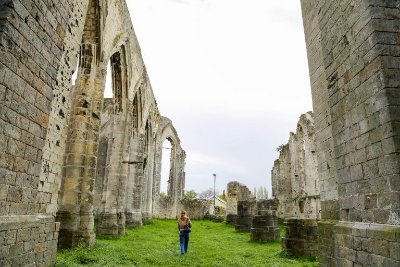 Ruines de l'ancienne église d'Ablain-Saint-Nazaire