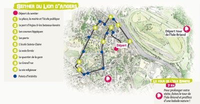 Sentier du Lion d'Angers