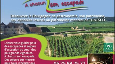 A CHACUN SON ESCAPADE