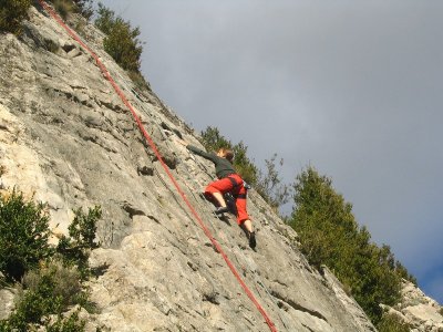 Site d'escalade du col du Banchet