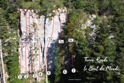 Site d'escalade - Sous la Roche