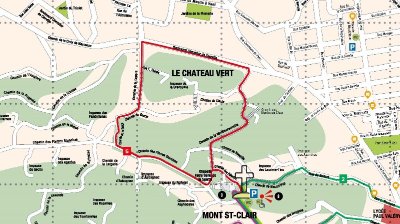 PARCOURS URBAIN SUR LE CHEMIN DU CHEVALIER DE CLERVILLE A SETE