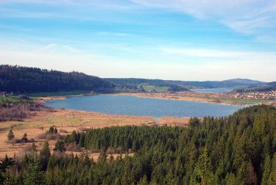Belvédère des Deux Lacs depuis Remoray
