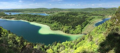 Lac des Rouges-Truites et Lac à la Dame