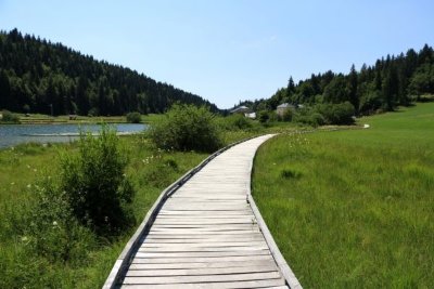Sentier du Lac de Lamoura