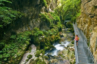 Le sentier des Gorges de l'Abîme